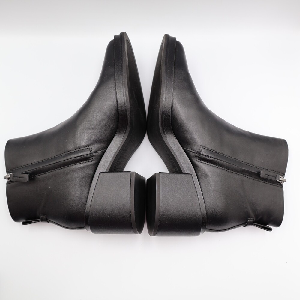 Franco Sarto Doren Ankle Boots, Women's Size 9 M, Black Chic Stylish Almond Toe - Picture 8 of 12